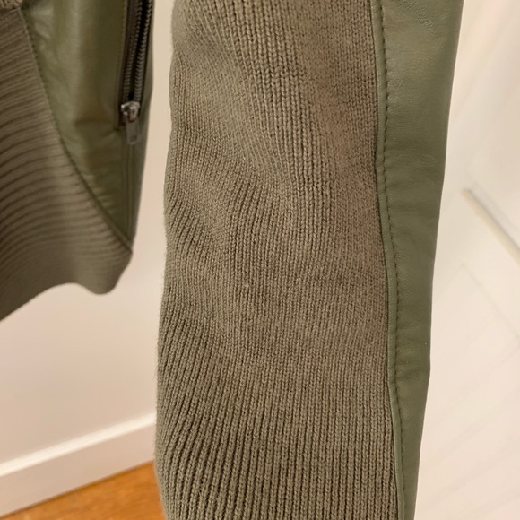 Blank NYC All or Nothinb Drape Leather Jacket - Picture 4 of 8